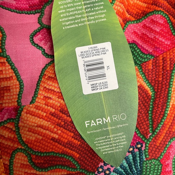 Pink Spring Lenzing™ Ecovero™
Euroflax™ Mini Dress - Picture 9 of 10